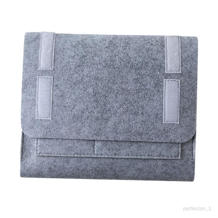 Sac De Transport Annmore Pour Tonies – Feutre, 4 Poches Amovibles, Jusqu'à 20 Figurines, Gris