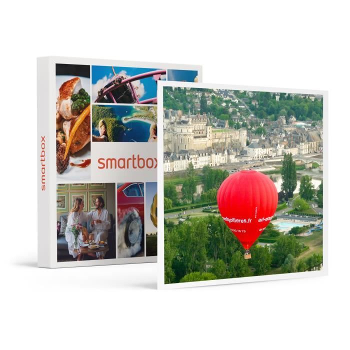 SMARTBOX - Vol en montgolfière au-dessus du château d'Amboise en semaine - Coffret Cadeau | Vol en montgolfière au-dessus du château