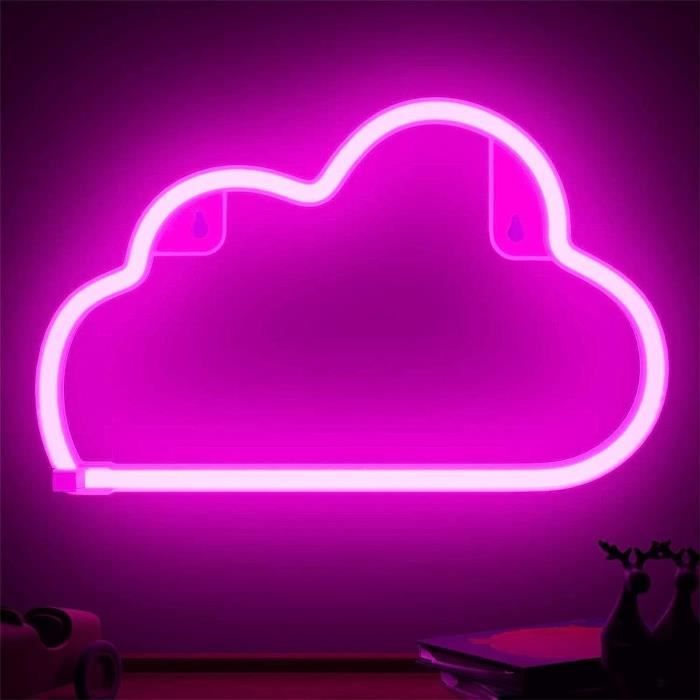 Aslanka Enseigne Lumineuse Fantôme Halloween – LED Bleu, Piles Ou USB, Décoration Murale/Table