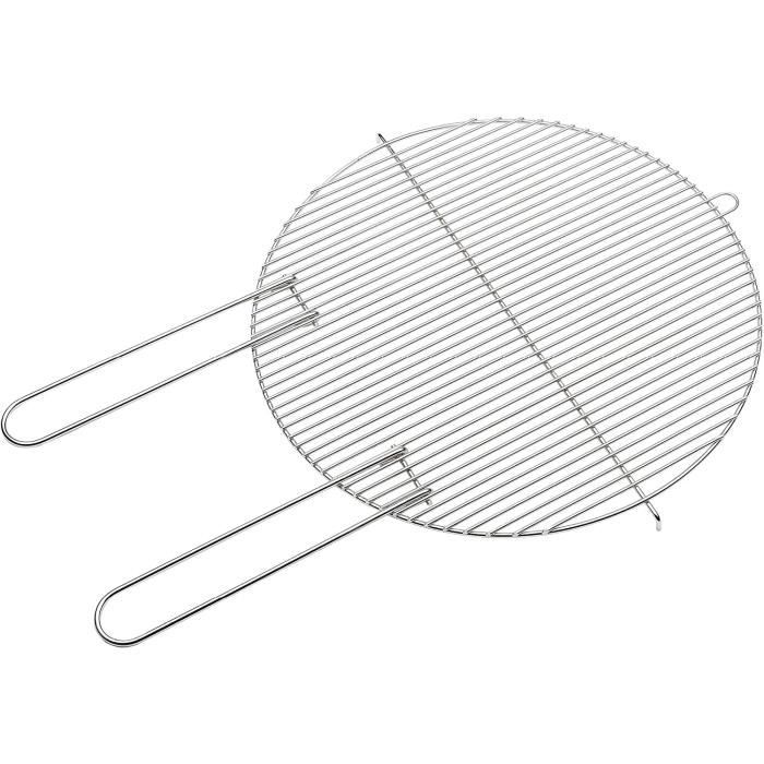 Grille De Barbecue Ronde 50cm Barbecook - Acier Inoxydable - Pour Major Et Loewy 50 - Remplacement