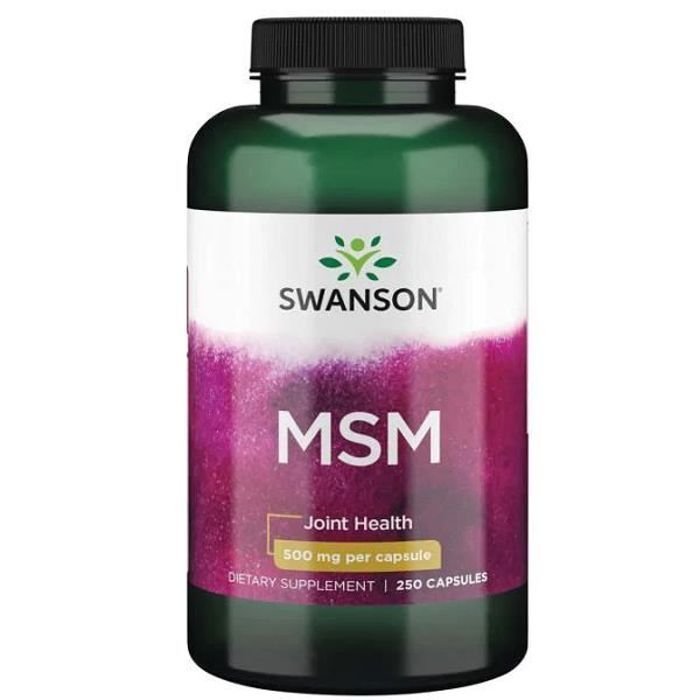 Comprimés MSM Soufre Organique Sowelo - 1500mg - 120 à 1200 Pilules - Pour Articulations & Peau