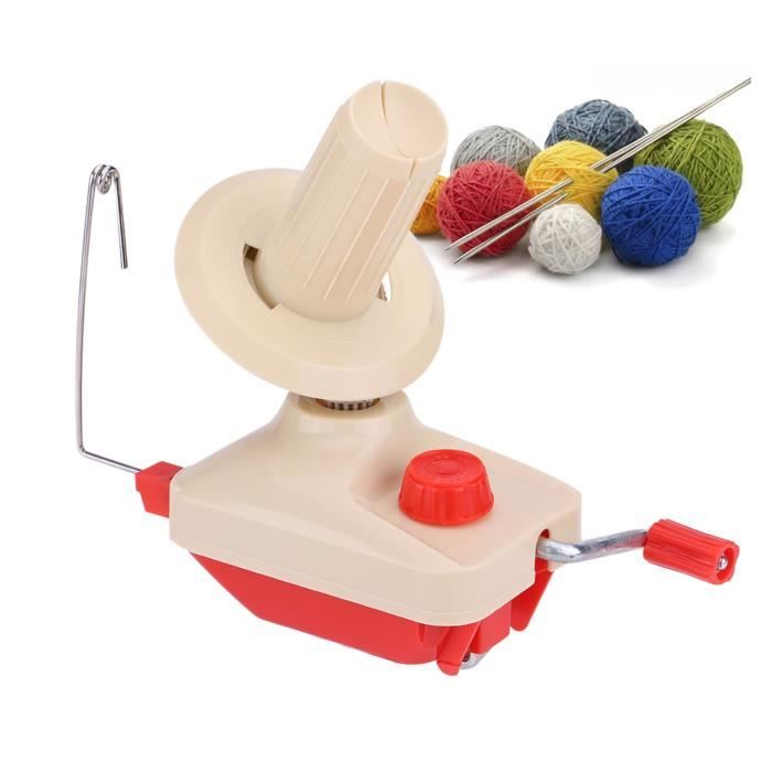KnitPro Signature Enrouleur De Pelotes De Laine - Accessoire Tricot Multicolore En Bois De Bouleau