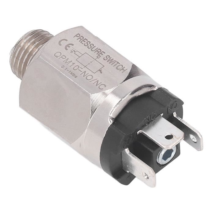 Pressostat à Moyeu Avec Déchargeur 69JF8Y - 115-150 Psi - 1/4" FPT - Neuf