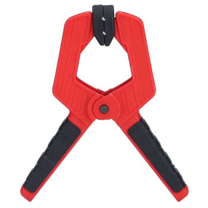 Pinces à Ressort - BOXBRICO - Pack de 4 - Nylon Haute Résistance - Ouverture 50mm - Ergonomiques - Bricolage