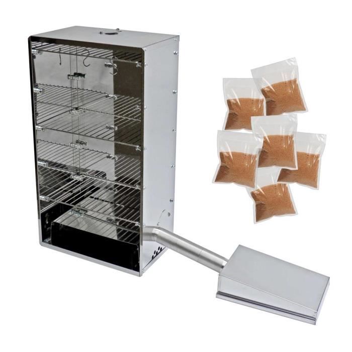 Fumoir Tom Press avec accessoire fumée froide et 6 kg de sciure - Tom Press