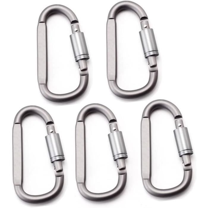 Ouligay Lot De 12 Clips De Fermeture éclair Anti-vol à Double Ouverture