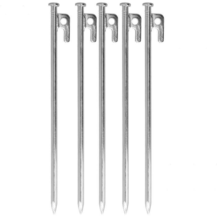 50 Piquets De Tente FEED GARDEN 7 Pouces – Piquets Gonflables En Acier Pour Extérieur