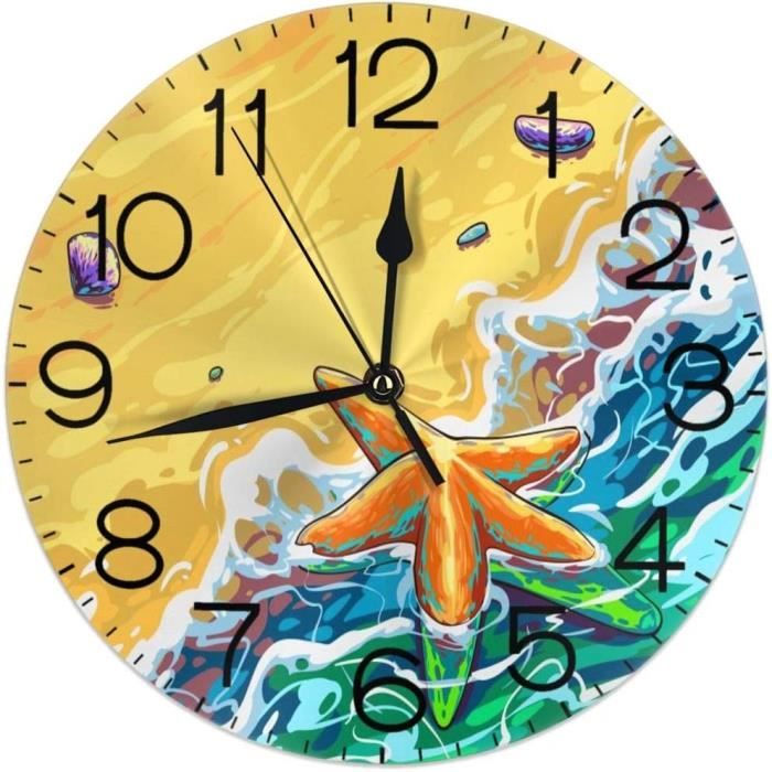 Horloge Murale Numérique Silencieuse Forme Pyramides égyptiennes - 25,4 Cm, à Piles, Facile à Lire Pour Salon, Bureau, Chambre