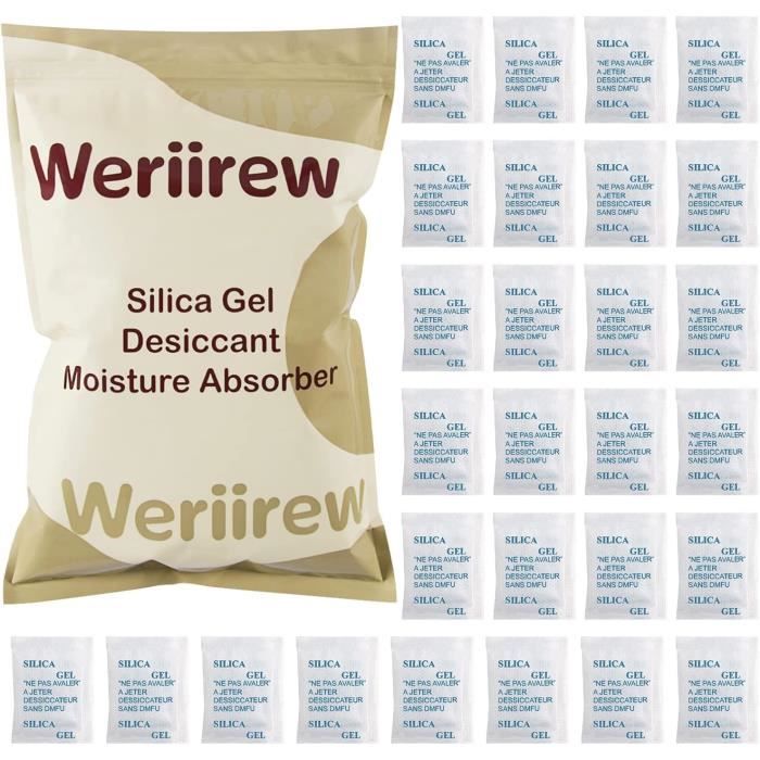 200 Paquets Gel De Silice Sachets Pour Le Stockage Des Aliments