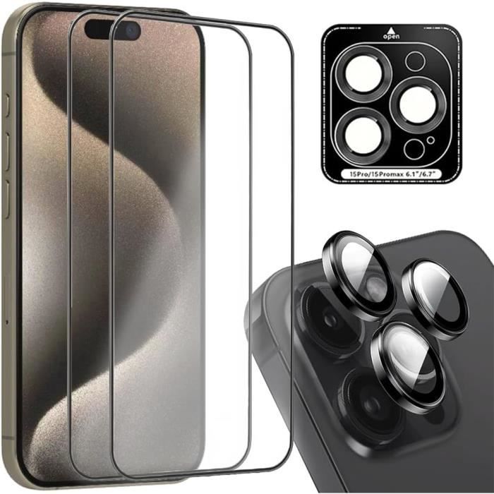Protecteur De Caméra Arrière Pour Phone 17 Pro Max – Verre Trempé 9H, Ultra-fin, Transparent, Anti-rayures
