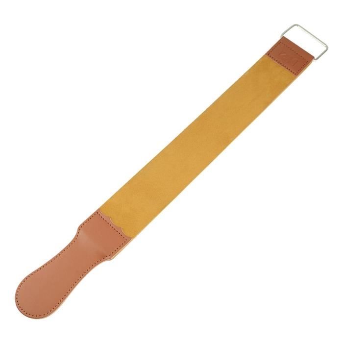 Minifinker Strop En Cuir Strop De Couteau En Cuir Artificiel, Polissage Double Face, Bricolage