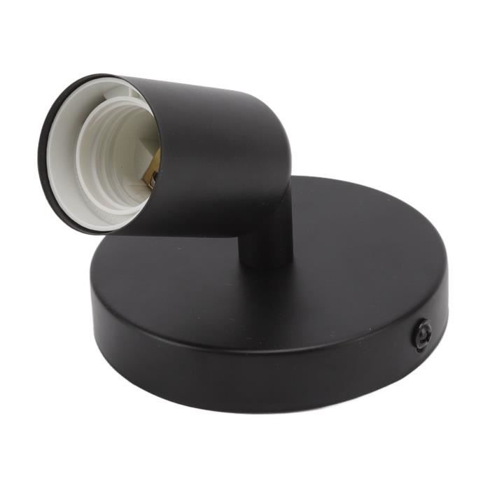 Douille Murale E27/E27 Réglable 180° - Support Lampe Fer Doré Pour Salle De Bain, Chambre (or) - 5