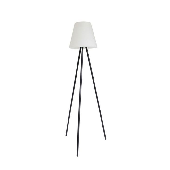Lampadaire Solaire IP44 RVB Blanc Rechargeable USB Polyéthylène 2h dautonomie Lampadaire Solaire IP44 RVB Blanc Rechargeable USB Polyéthylène 2h dautonomie