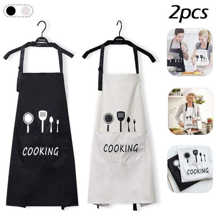 ASMIZ Lot de 20 Tablier Enfant Multicolore avec Poche – 15 Couleurs, Pour Cuisine, Peinture, Bricolage et Pâtisserie Réglable Fille et Garçon, 61x43cm, Tenue Artiste pour Maison, École, Fête