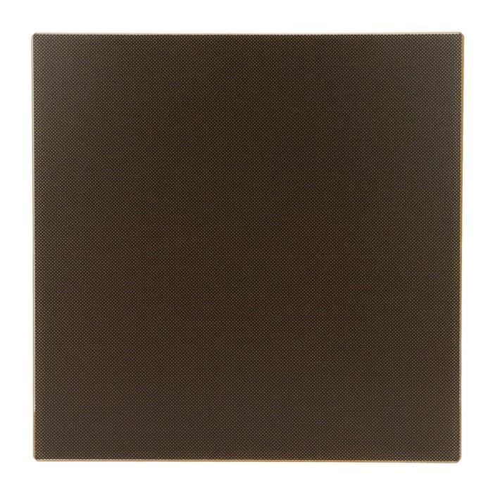 Lit En Verre Trempé Pour Imprimante 3D - 220 X 220 X 4 Mm - Revêtement Microporeux Pour Excellente Adhérence - Compatible PLA, ABS, PETG, Etc. - 8