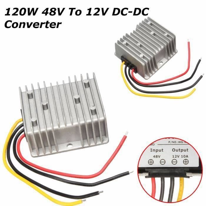 DC DC 48V 12V 10A 120W R gulateur De Tension Module De Buck dc-dc-48v-12v-10a-120w-r-gulateur-de-tension-module-de-buck