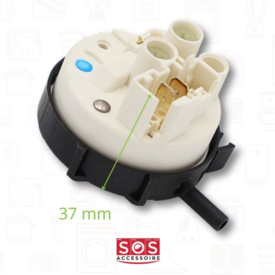 Pressostat Bosch Siemens 9000709431 Pour Lave-linge - Capteur Niveau D'air - Occasion Fonctionnel