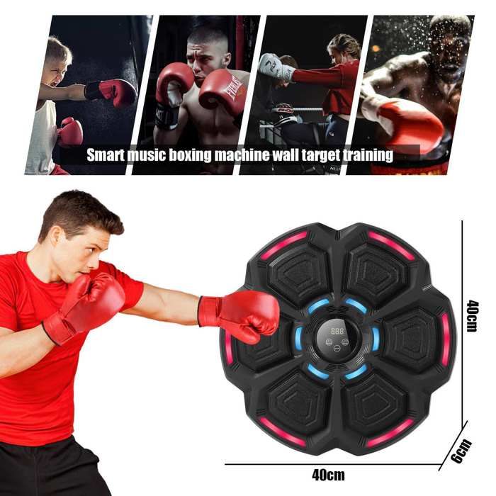 Machine De Boxe Électrique - Punching-ball Automatique En Fibre De Verre - Occasion