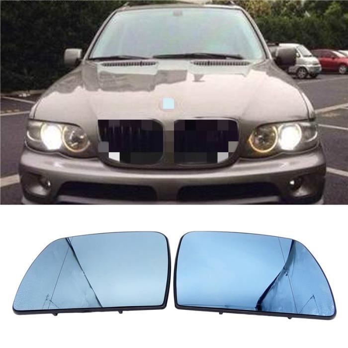 Rétroviseurs,miroir de porte à ailes chauffantes gauche et droite, bleu,  adapté à la BMW E82 E85 E86 Z4 Roadster coupé - Type Left - Cdiscount Auto
