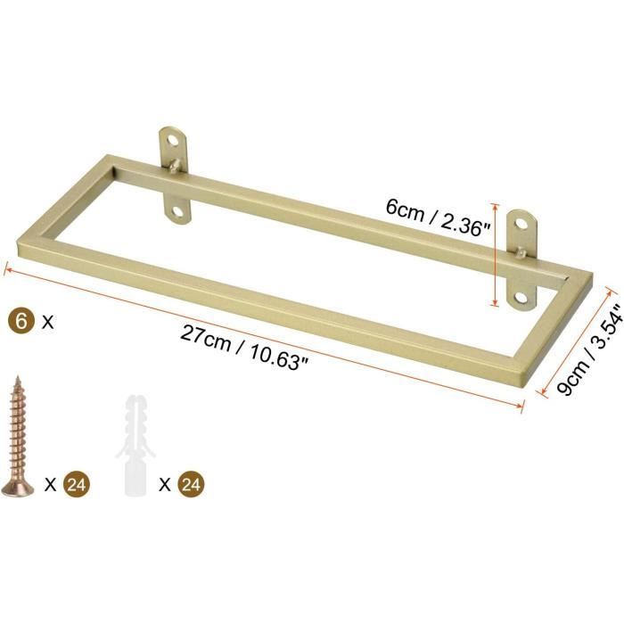 Drfeify Support De Vin Pack De 6 Supports D'affichage De Vin Rouge En Métal Support De Bouteille