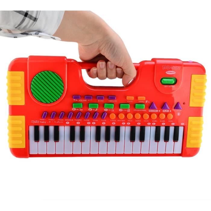 Clavier Musique Enfant, Foxom 31 Touches Synthétiseur Électronique