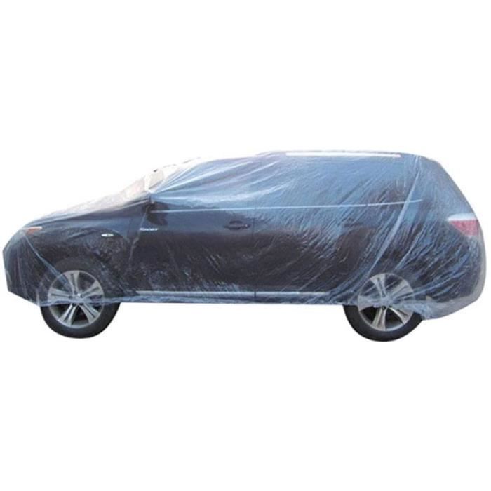 Bâche Voiture Extérieure TOPOWN 420D Nylon – Imperméable, Coupe-Vent, Anti-UV, Taille 485x180x150 Cm – Protection Ultime Toute Saison