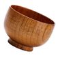 Japonais Style Bol en bois soupe//salade bols à riz en bois naturel vaisselle 1pcs