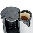 Cafetière filtre SEVERIN KA4822 - 10 tasses - 1,4 L - Arrêt automatique - Inox/Noir-3