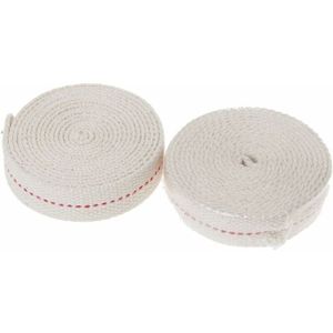 Feuerhand Kosmos Lamp Wick NKlaus Mèche Plate Mèche Lampe Plate Coton 42mm | 1mètre | Pour Lampe à Pétrole | Naturelle Lampe Huile Purifiée Petroleum Lamp Wick