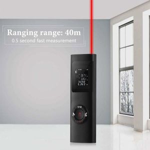 TÉLÉMÈTRE LASER NUMÉRIQUE Professionnel Mesure Mètre Ruban Niveau à Bulle Précis EUR 29,90
