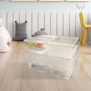 Boîte De Rangement Pour Masques Chirurgicaux Avec Miroir - Liplasting, Couleur Assortie