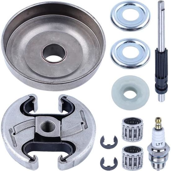Kit Pompe à Huile Et Tambour D’embrayage Gubeter – Pour Tronçonneuse Husqvarna 340 345 350 Et Jonsered 2145 2150