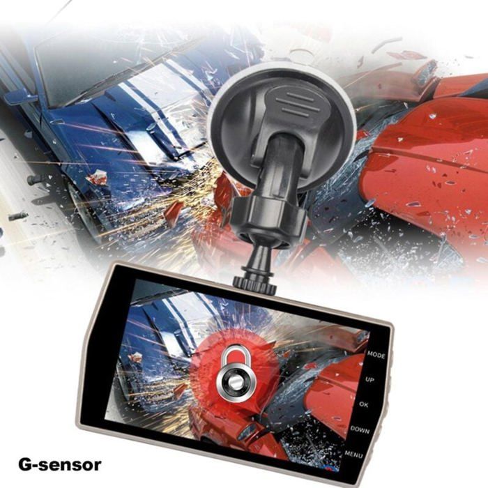 Retoo Dashcam Voiture Avant Arrière Full HD, Enregistrement Audio Retoo Dashcam Voiture Avant Arrière Full HD, Enregistrement Audio