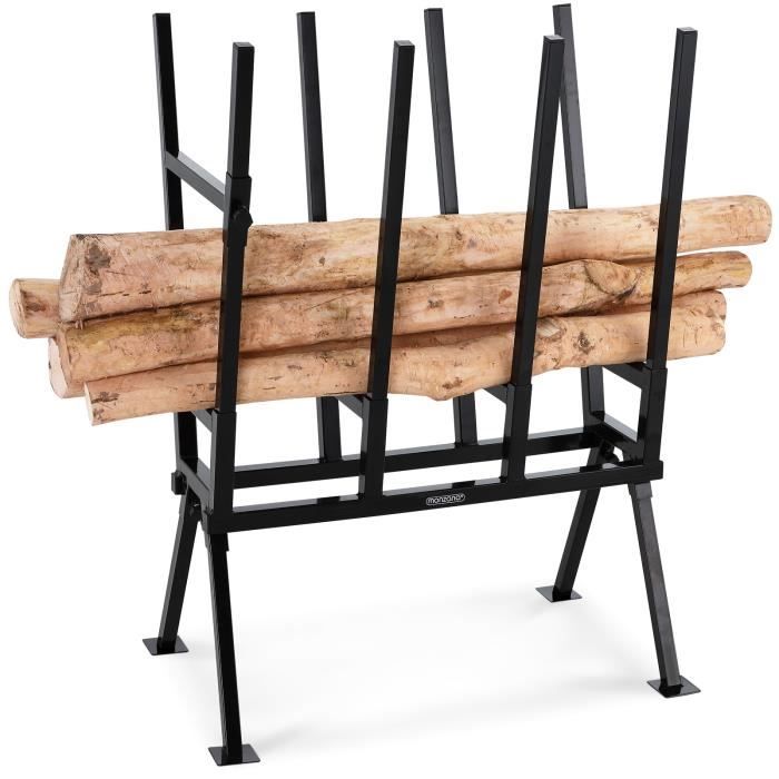 Chevalet de sciage pour bois acier robuste réglable en hauteur
