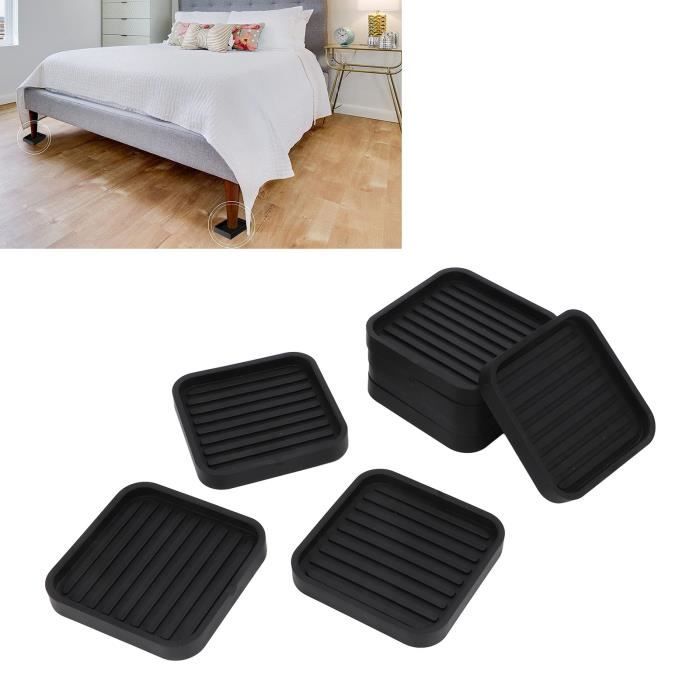 8 PCS Anti Vibration Pads Non Slip Rubber Mat Bed Risers pour Réfrigérateur  Machine À Laver Canapé Cabinet