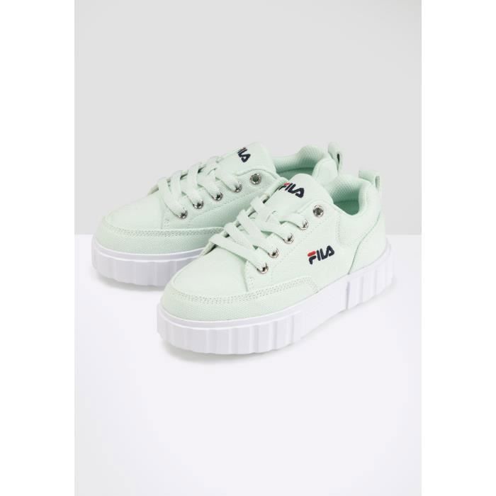 Baskets jeune fille Fila Sandblast C hint of mint 31 Hint of mint Cdiscount Chaussures