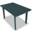 Table De Jardin Salon De Jardin 126 X 76 X 72 Cm Plastique Vert