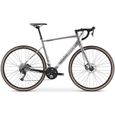 Vélo gravel Fuji Jari 2.5 Claris/Altus 2x8 54 cm - Mixte - Gris - Vélo de course - de route - Freins à disque-0