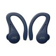 JVC HA-EC25T Bleu - Écouteurs ouverts nearphones True Wireless IPX5 - Bluetooth 5.1 - Commande/Micro - Autonomie 7.5 + 22.5 heures --0
