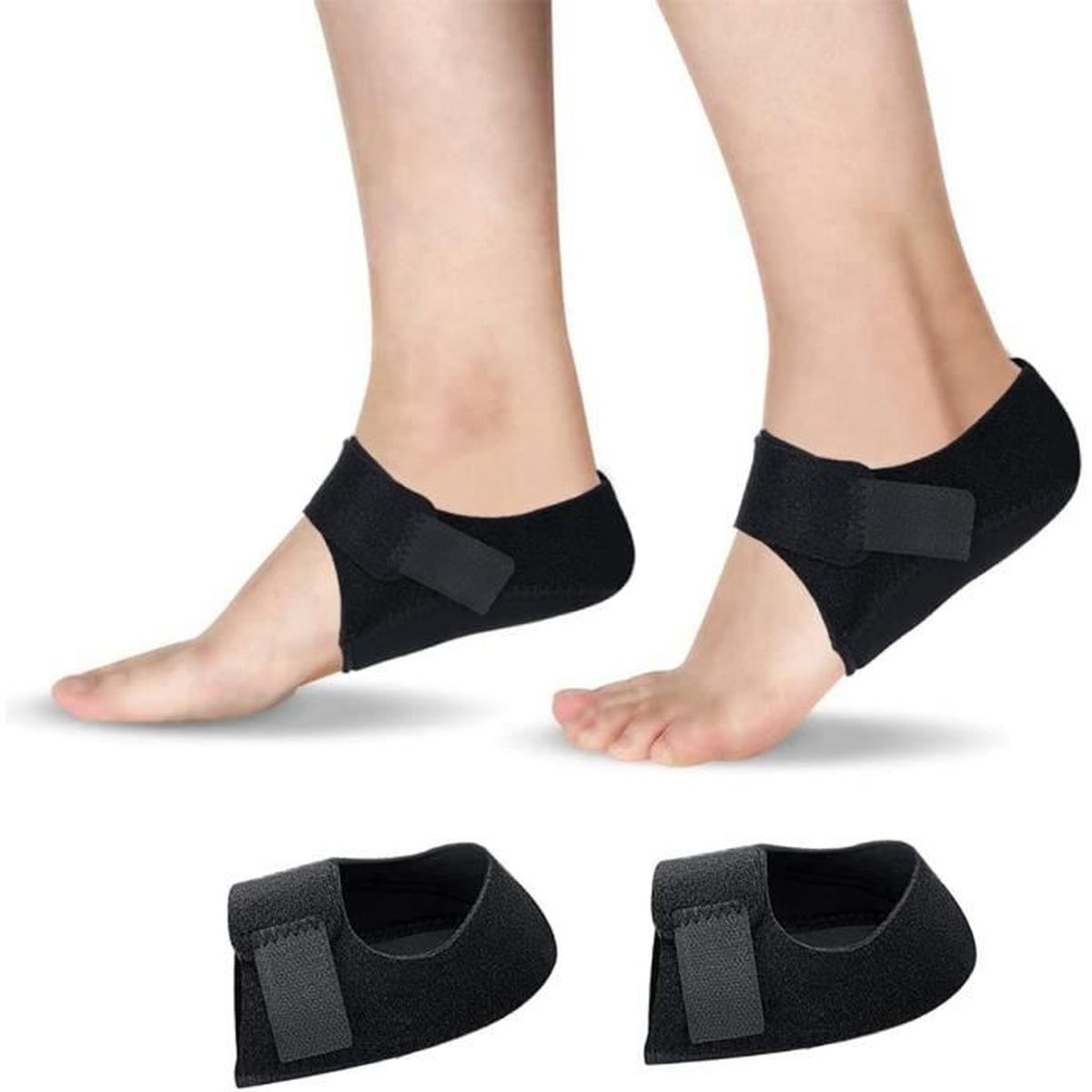 2 Paire epine calcaneenne,protege talon chaussures silicone