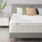 SZSUILONG SZSL Matelas Hybride 80x200 Épais 26cm, Memoire de Forme et Ressorts Ensachés, 7 zones, Ferme