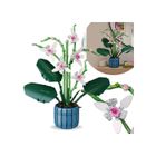 Assemblage construction,Ensemble de blocs de construction de fleurs d Assemblage construction,Ensemble de blocs de construction de fleurs d