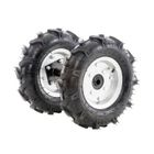 DUNSCH Kit 2 roues pneumatique avec moyeux pour motobineuse et motoculteur 400x8 LEA