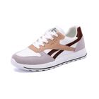 REMYCOO QiwenChen™ Chaussures pour femmes Striped Ins Fashion Women Sports Sneakers - Brun blanc