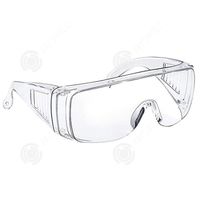 INN® Lunettes de protection transparentes Sur-lunettes avec verres incolores Sécurité des yeux Contre la buée et poussière