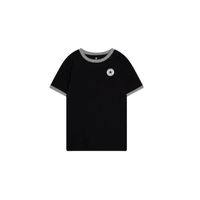 T-shirt  Converse S/S Knit Top Enfants 9CD443-023      T:M    C:NOIR