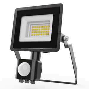 Lot 4 Spots LED Projecteurs 10W – Blanc Chaud 3000°K – IP65 – PERFORMANCE IN LIGHTING