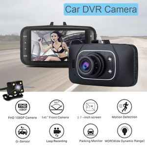d/étection de mouvement enregistrement en boucle Noir Brlige 2.2/ HD 1080p Dash Cam Full HD 1080p Cam/éra de voiture Int/égr/é G-Sensor moniteur de stationnement