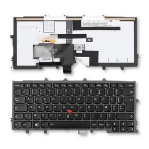 Junweier Clavier Français Azerty pour Lenovo ThinkPad L530 T430