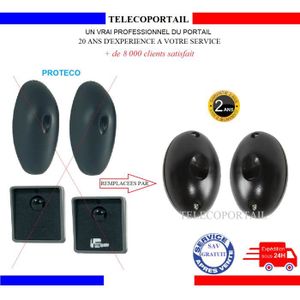 JEU DE CELLULE SECURITE INFRAROUGE UNIVERSELLE POUR PORTAIL ELECTRIQUE